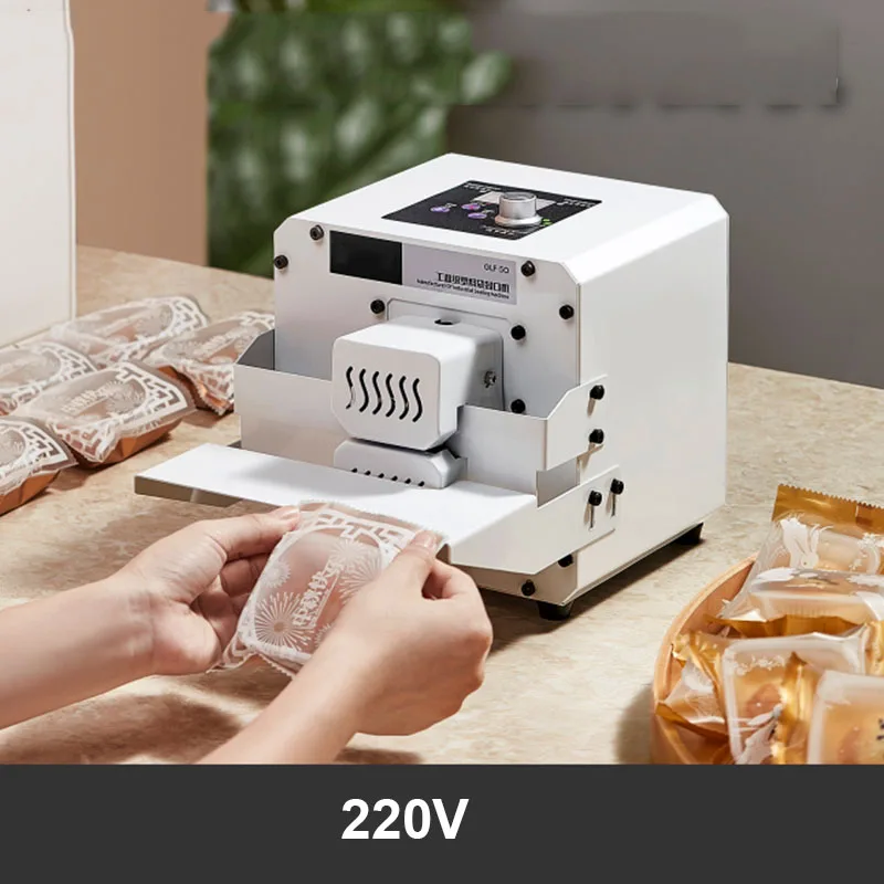 Машина для запечатывания пластиковых пакетов 220 В 110 Коммерческая автоматическая