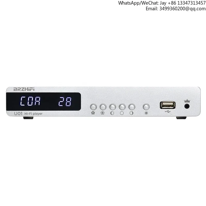Фото Аудиоплеер с декодером ES9038, Bluetooth 5.0, USB, цифровым входом, коаксиальным и оптическим входами, для автомобиля и домашнего кинотеатра №1