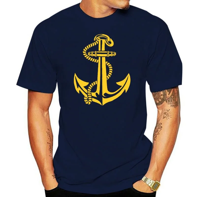 Camiseta de ancla para hombre, camisa de la Marina de los States Unidos, 1812