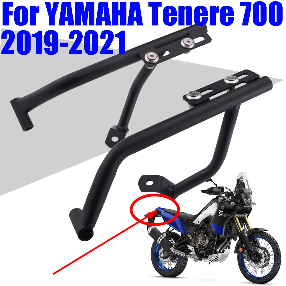 

Motorcycle Rear Luggage Rack Carrier Shelf Support Holder Bracket Rear Seat Armrest For YAMAHA Tenere 700 XTZ XTZ700 Accessories