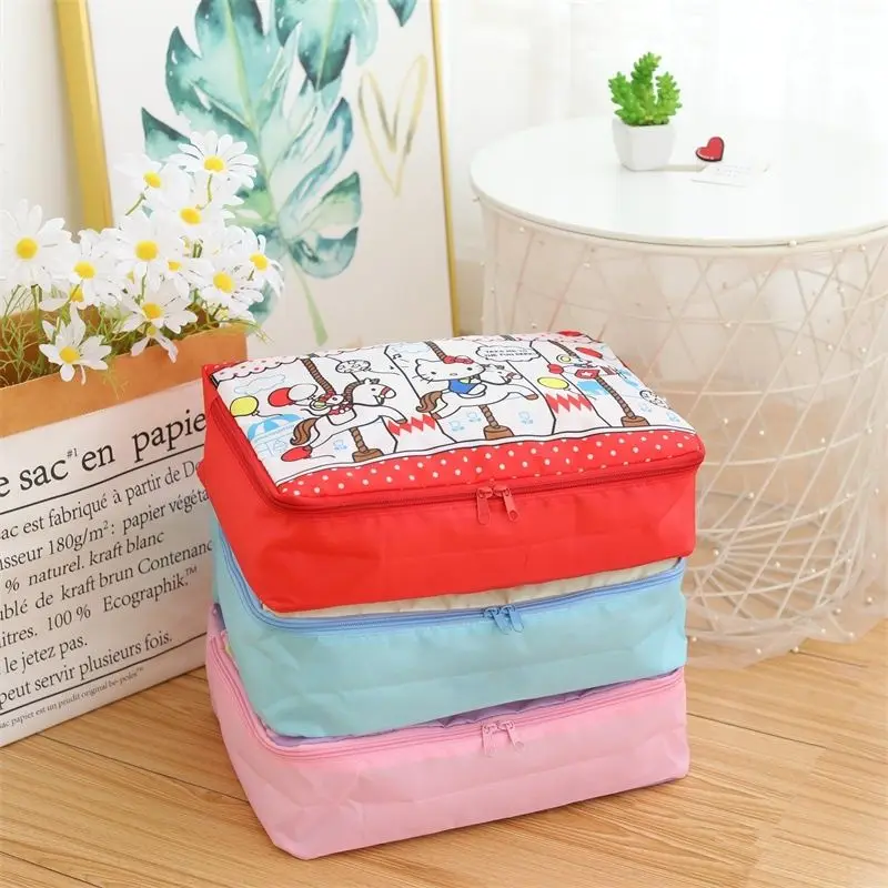Luggage Storage Bag Cute Cartoon Luggage Sorting Bag Travel Clothing Packing Bags Underwear Packaging