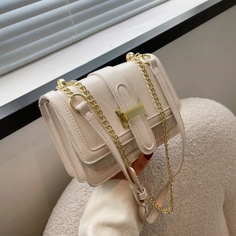 

Fashion Women Small Pu Leather Chain Shoulder Bag High Quality Ladies New Messenger Bags Designer Female Handbags Crossbody Bag