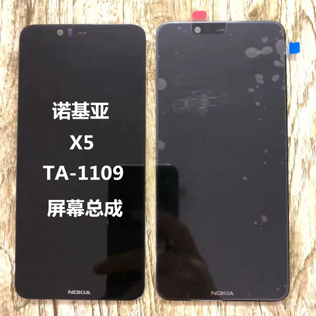 

Original For Nokia 5.1 Plus / Nokia X5 TA-1109 / Nokia X5 5.8 inch LCD Display Touch Screen DigitizerAssembly Replacement