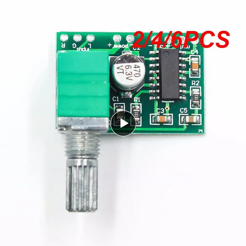 

2/4/6PCS With Switch Audio Potentiometer 5v Audio Digital Amplifier Stereo Usb Audio Amplifier Board Pam8403 High-definition
