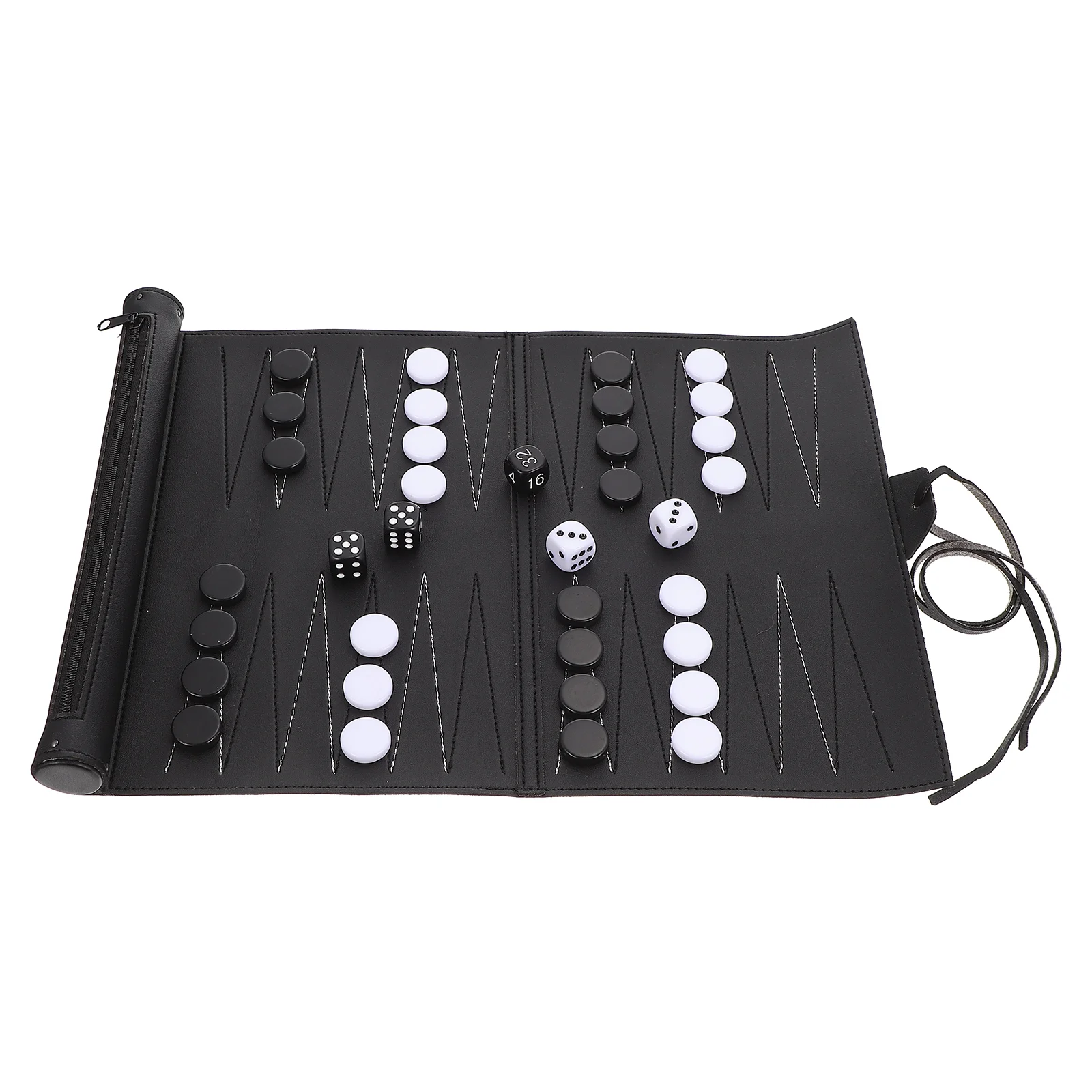 

Backgammon Board Game Supply International Chess Part Portable Traveling Accessories