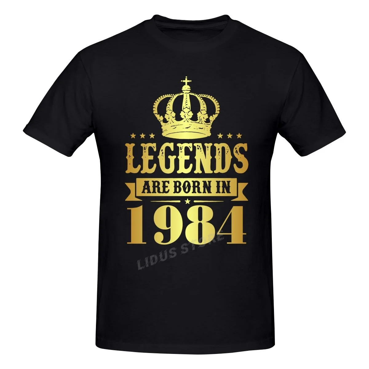 

Legends Are Born In 1984 38 Years For 38th Birthday Gift T shirt Harajuku Clothing T-shirt 100% Cotton Graphics Tshirt Tee Tops