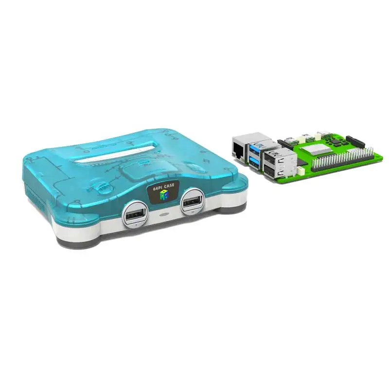 Чехол RETROFLAG 64Pi совместимый с Raspberry Pi5 двумя портами USB хранилище для SD-карт