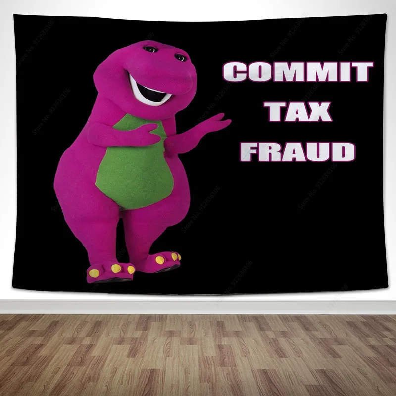 

Забавный налог-афера, Настенный 3D гобелен, мультяшный милый Декор для комнаты, гобелены, аниме, спальня, диван, одеяло, коврик для йоги