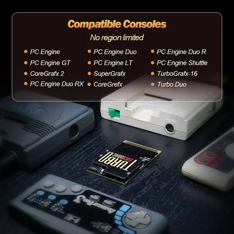 Игровые карты Engine и Turbo GrafX