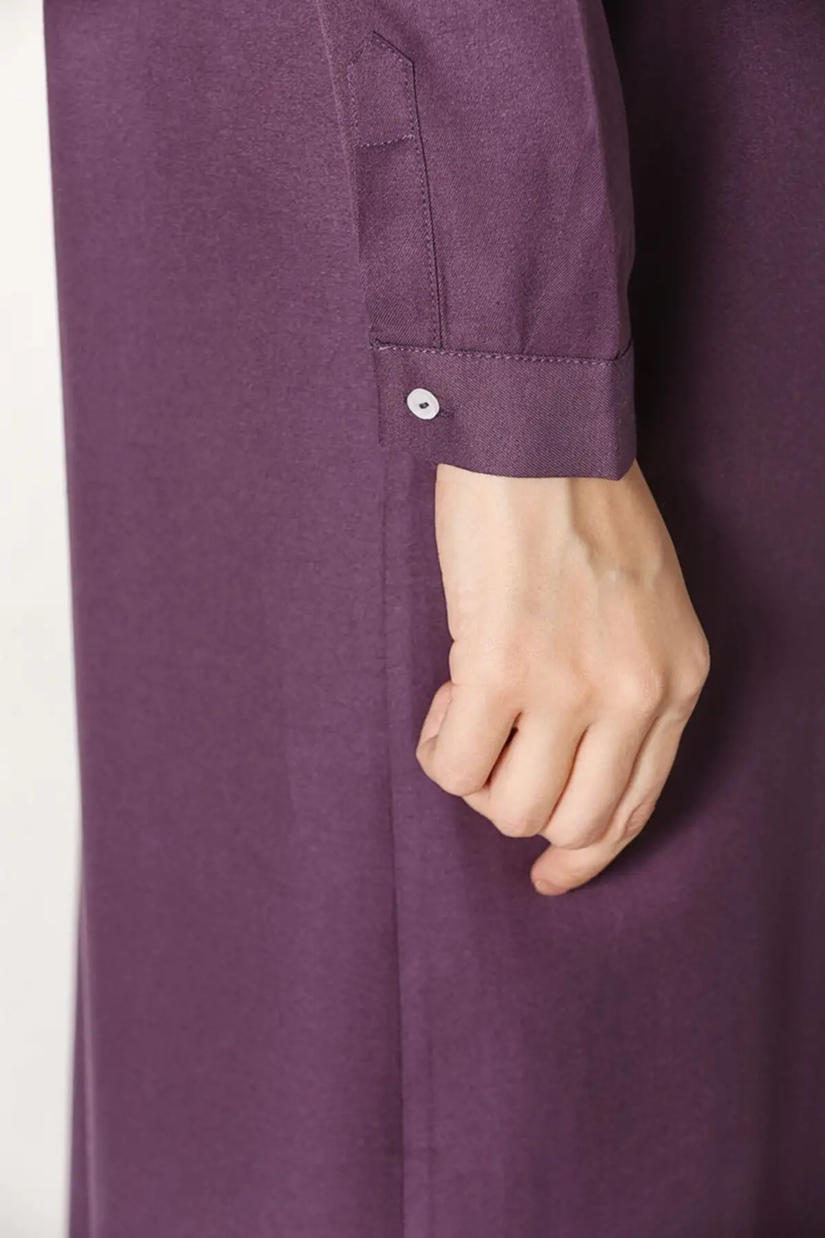 

Hidden Eggplant Grape Long Tunic Shirt Women Muslim Tunic 2021 Fashion