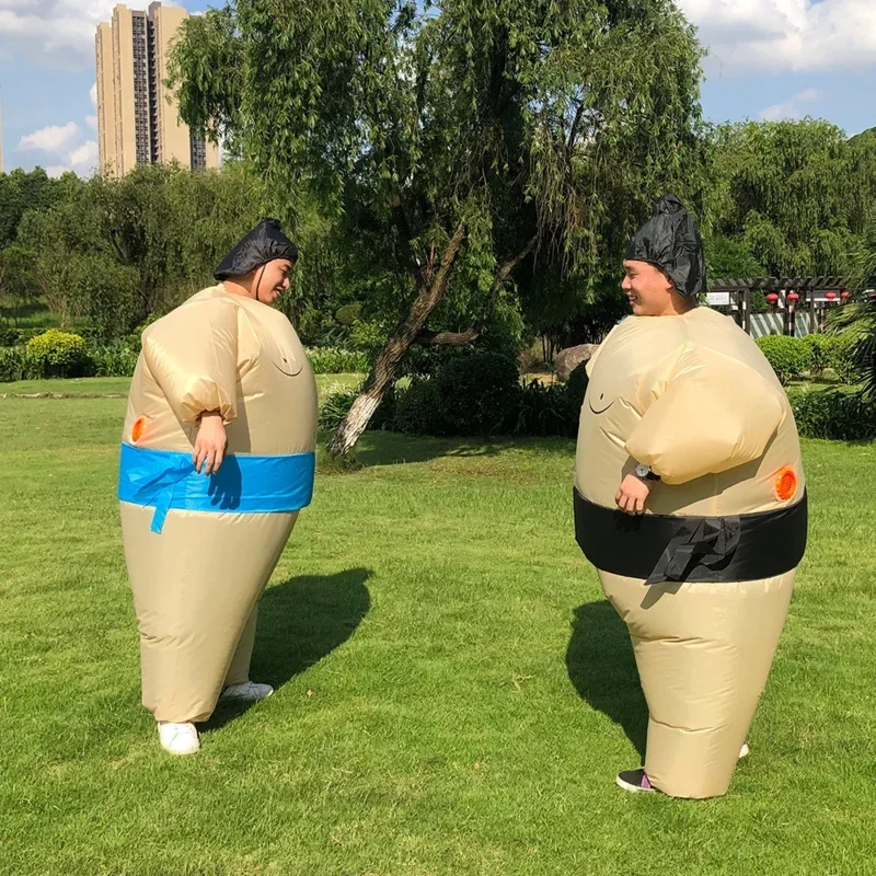 Костюмы для косплея на Хэллоуин надувные костюмы бойца сумо рождественские