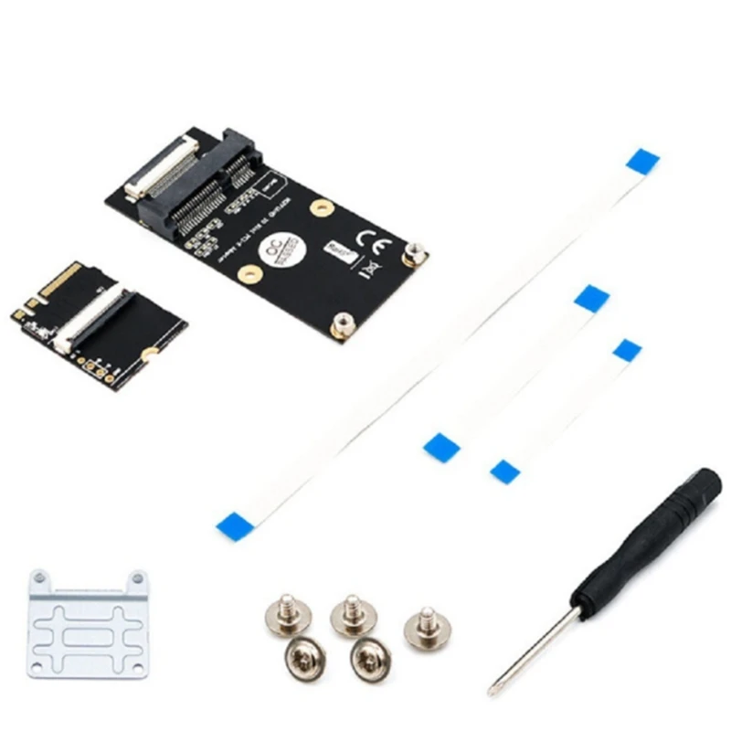 

A+E to Mini PCI-E Adapter Key A-E to Mini PCI Express WiFi M.2 WIFI Adapter for Half Size and Full Size Network Card