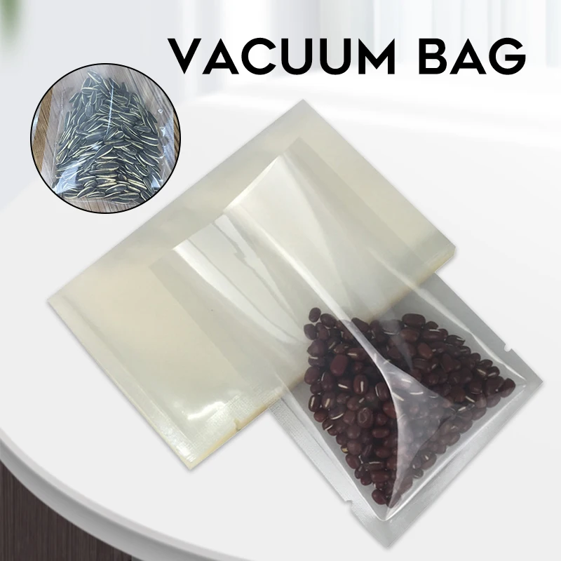 

New 50 PCS Vacuum Sealer Bags Food Grade PE Materials BPA Free Food Saver Bag Kitchen Cooking Supplies