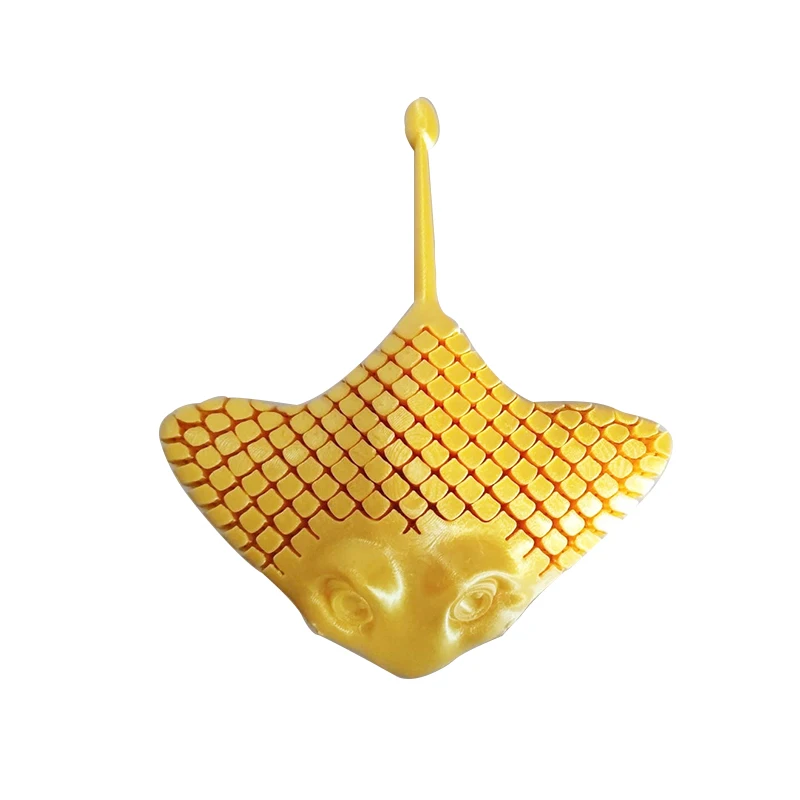 3D-печатные модели лучей милые морские животные такие как лучи Мандта и рыба