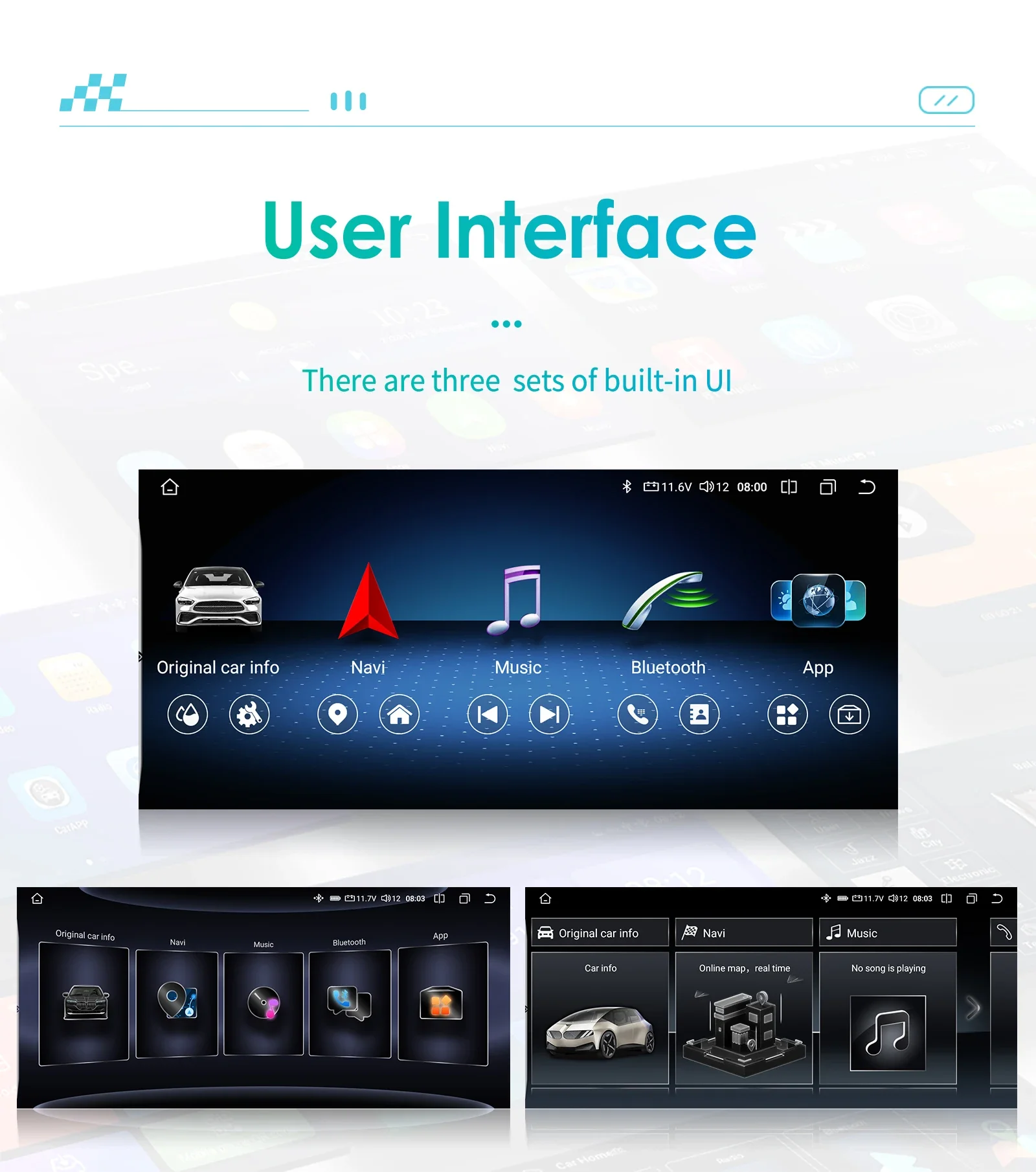 Фото Беспроводной Carplay Android 14 Auto Stereo 2 Din Автомобильный радиоприемник для BMW X3 E83 2004-2009 Авторадио Мультимедийный плеер Экран GPS 4G LTE №3