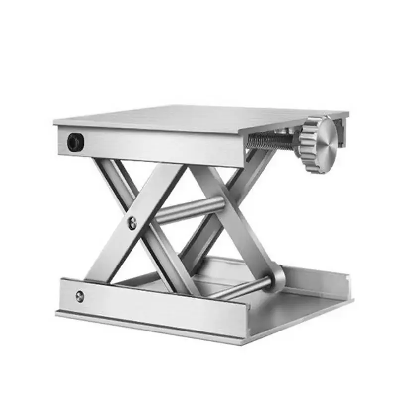

Aluminum Router Lift Table Woodworking Engraving Adjustable Lab Stand Table Lifting Stand Rack Lift Lifter Woodworking Benches