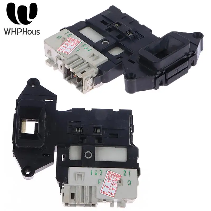 

1 шт. переключатель дверного замка для стиральной машины, совместимый с LG F01Q WD-A12355DS N10240D A14398DS, барабанная стиральная машина, средний дверной замок