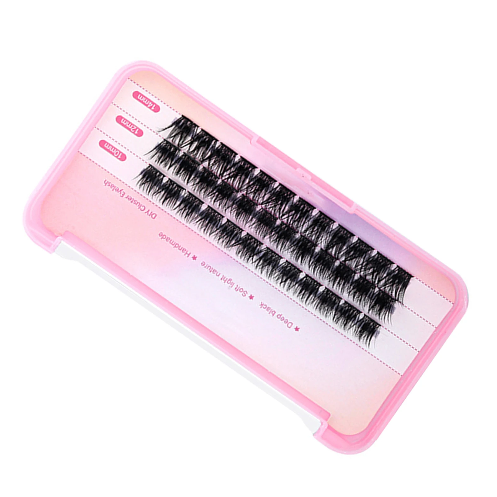 

False Eyelashes Segmented Lashes Easy to Use Natural Look Lash Extension Kit for Beauty Eye Cosplay DIY Makeup MH88