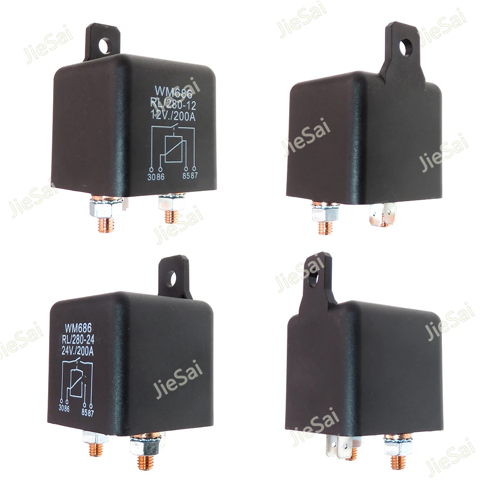 

Car Relay 48V DC 200A Car Truck Motor Automotive Switch Car Relay Continuous Type and start relay