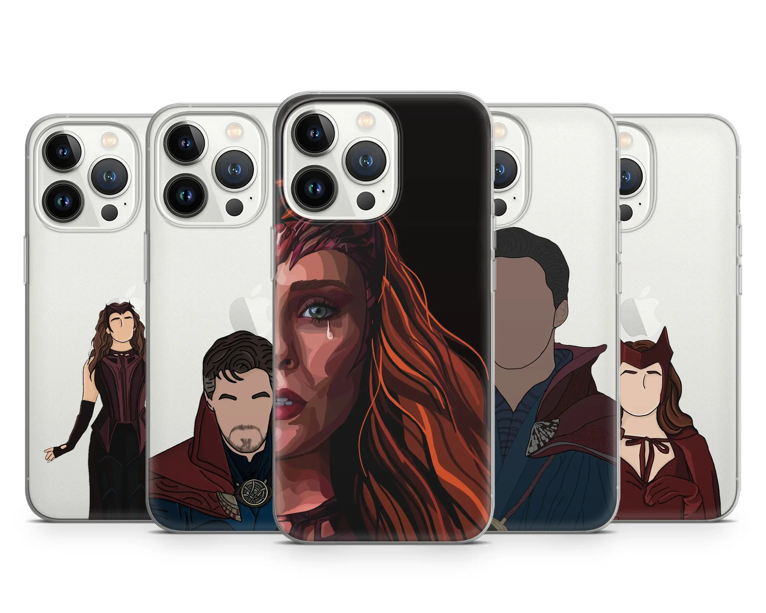 

Doctor Strange Phone Case For IPhone 13 12 11 Pro Max Mini Xs X Xr 8 7 Plus 6s 6 Se 2020 Transparent Cover