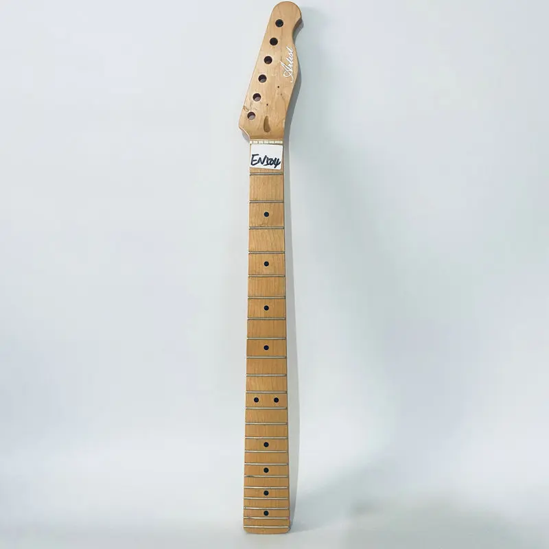 EN504 художник TL гитара незаконченная Tele электрическая Шея натуральный клен 22 лада