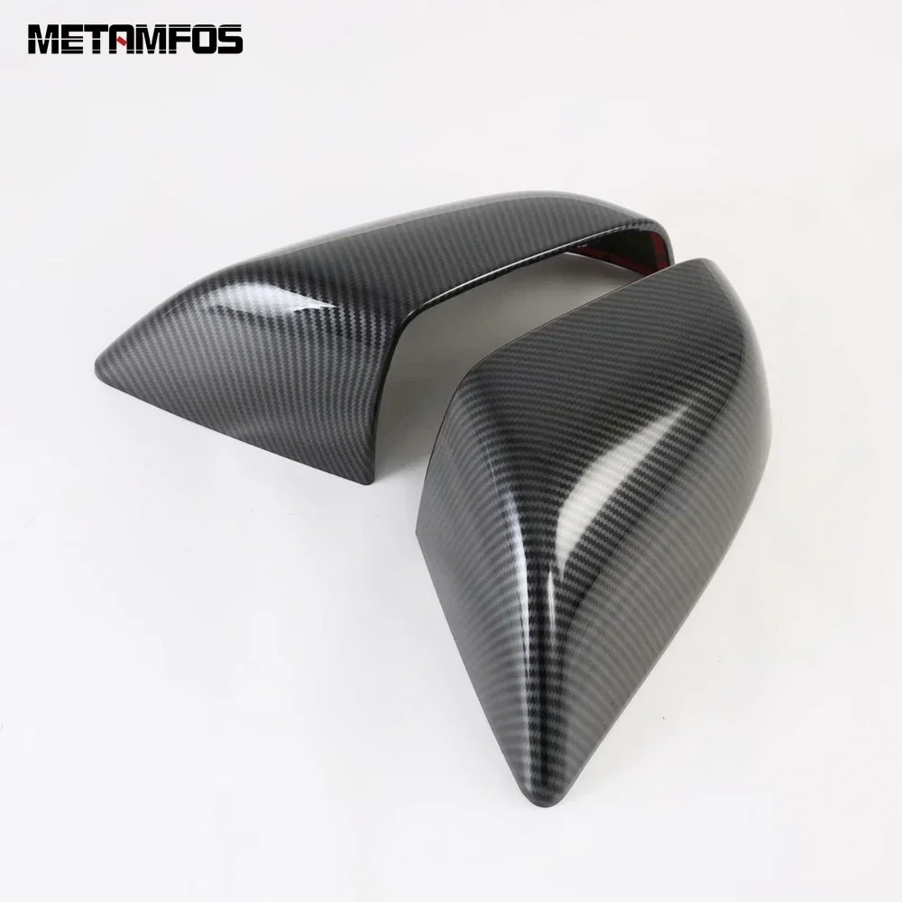 

Для Tesla Model S 2014-2017 2018 2019 2020 углеродное волокно, боковое зеркало заднего вида, накладка, защитная крышка, аксессуары, Стайлинг автомобиля