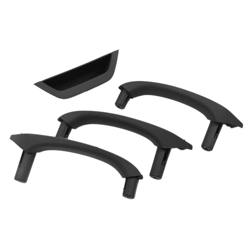 

4Pcs/Set Car Interior Inner Door Handle Pull Trim Bowl For-Bmw F25 F26 X3 X4 2011-2017 Black