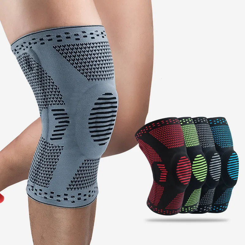 

1pcs Knee Pads Support Knee Brace Sports Fitness Elastic Nylon Sport Compression Sleeve for Basketball Volleyball Pain Relief