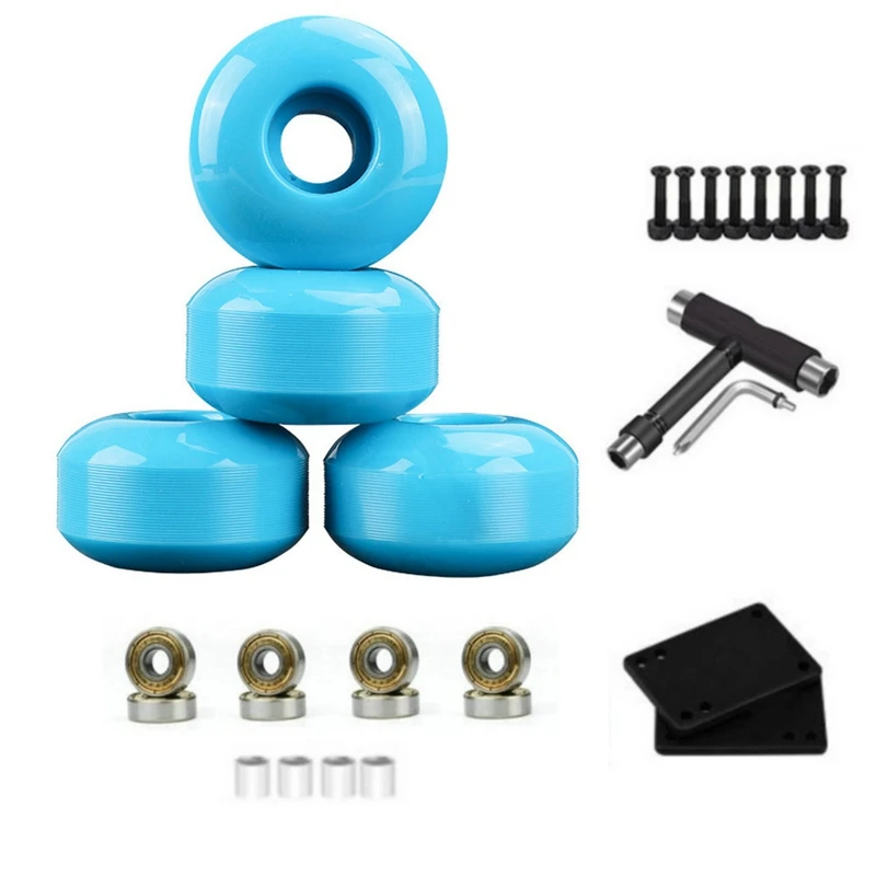 

100A Skateboard Longboard Wheels 52X32mm Wheel With Bearing For Longboard Skateboard Wearproof