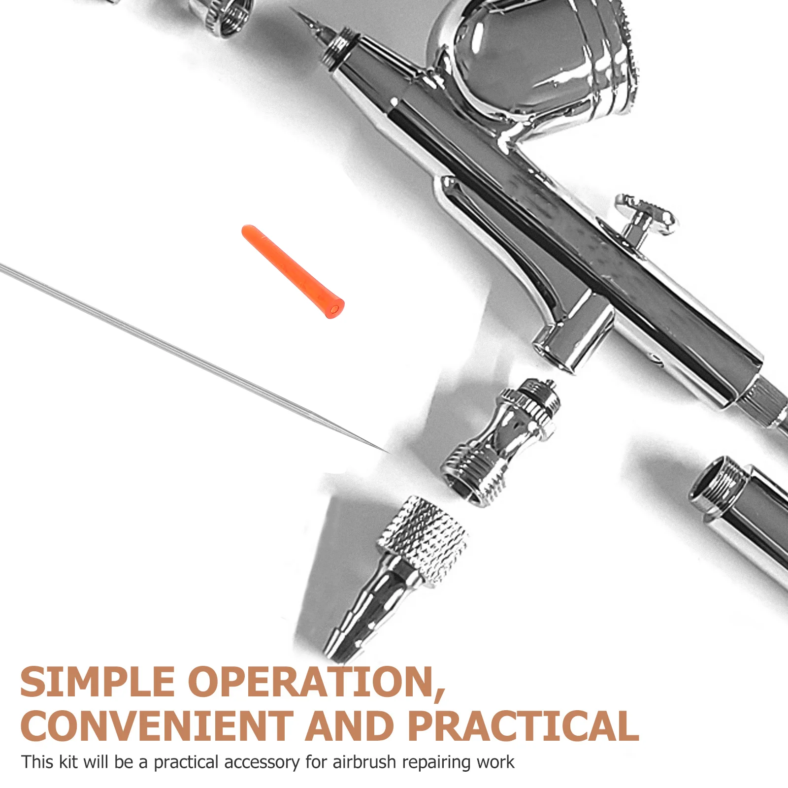 5 шт. сменная игла из нержавеющей стали 03 мм для наконечника насадки аэрографа