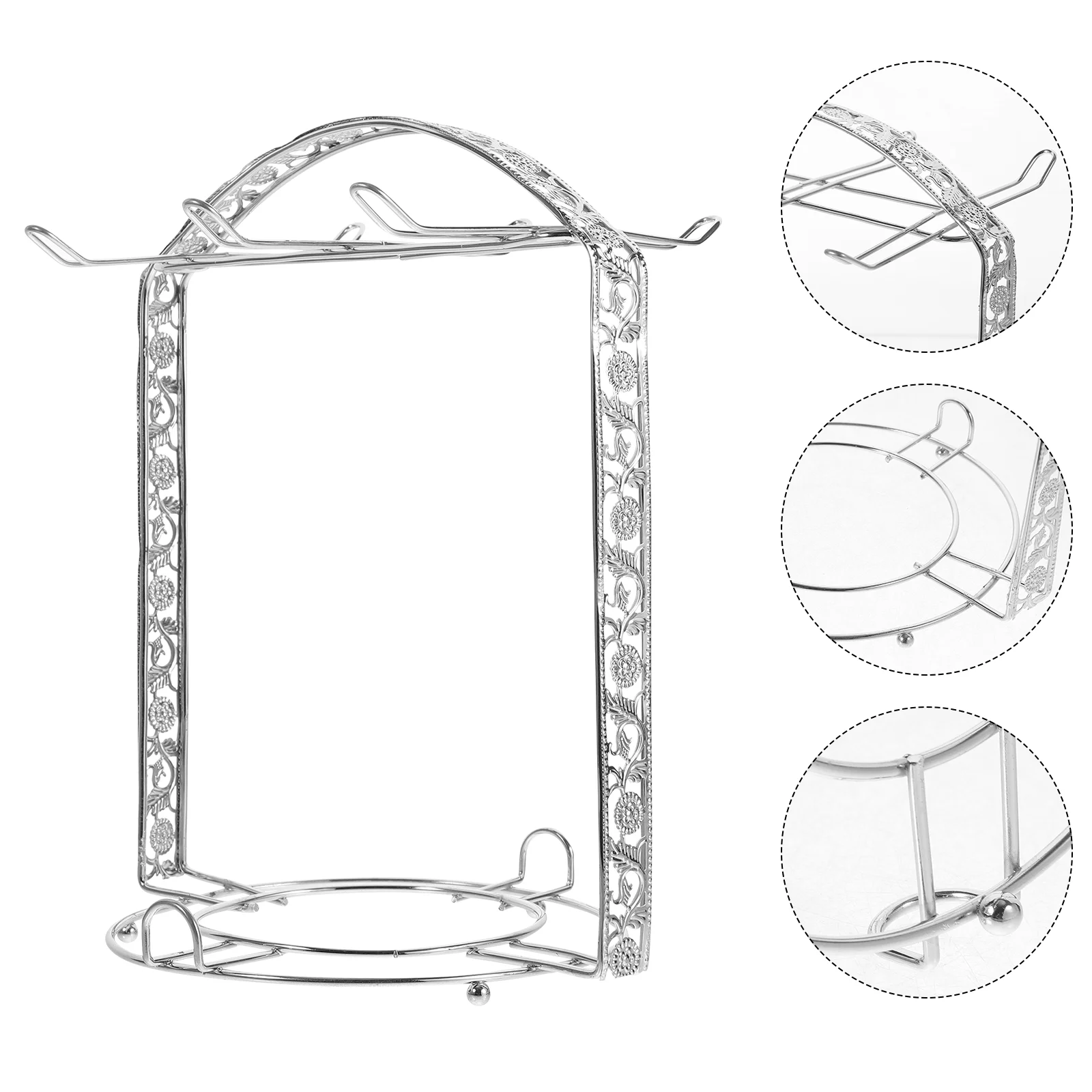 

Drain Cup Holder Mesa Para Mug Rack Coffee Kitchen Organizing Iron Stand