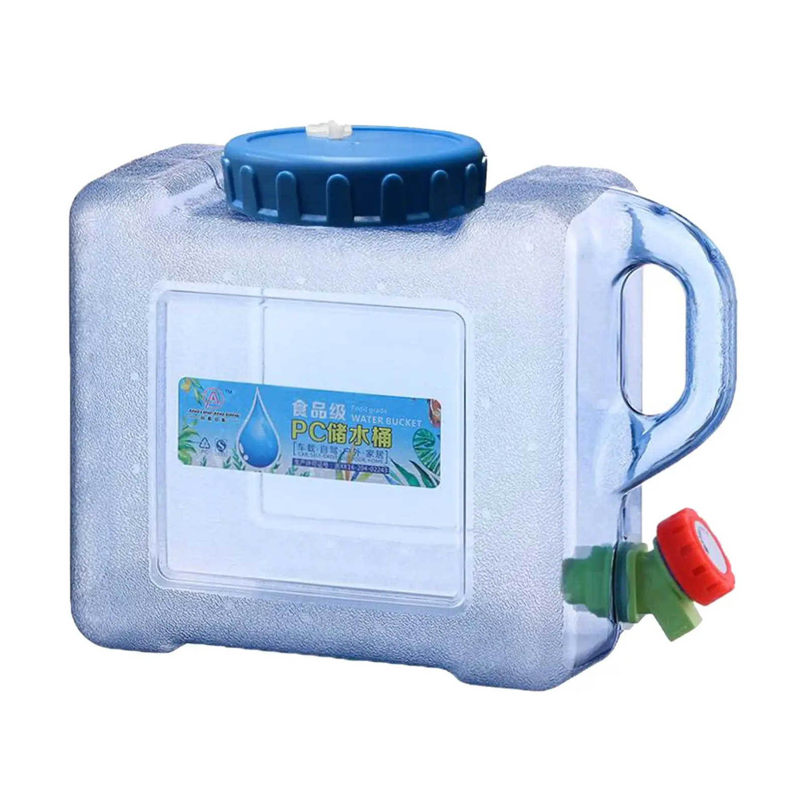 

Portable Large Capacity Water with Faucet Camping