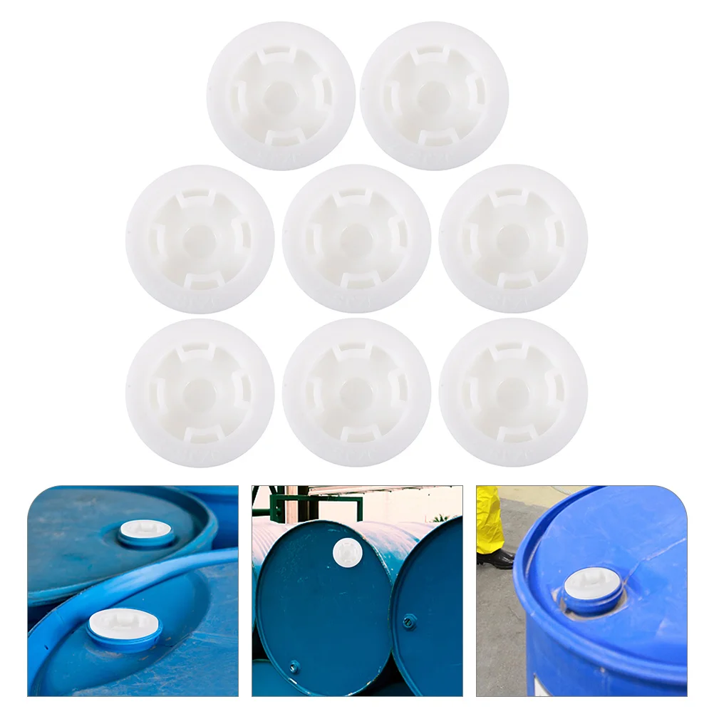 

8pcs Oil Drum Lid For 200l Plastic Drum Replacement Water Barrel Cap Drum Cap