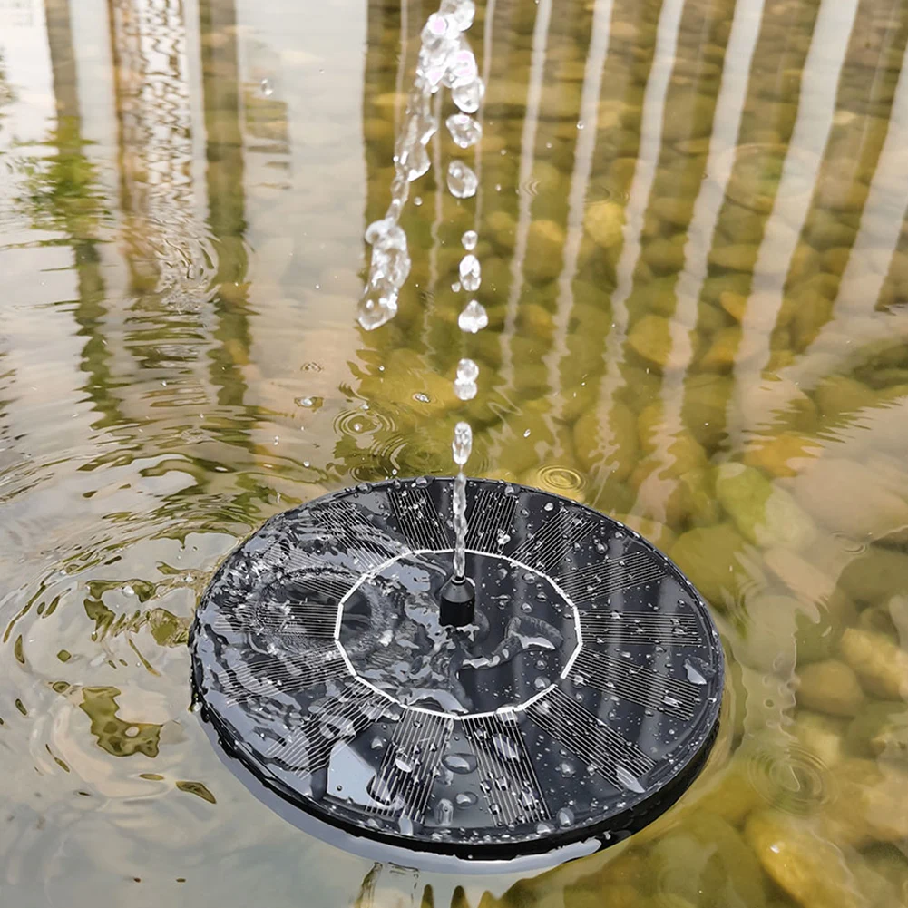Плавающий фонтан на солнечной батарее с 6 насадками 1 5/2 5 Вт
