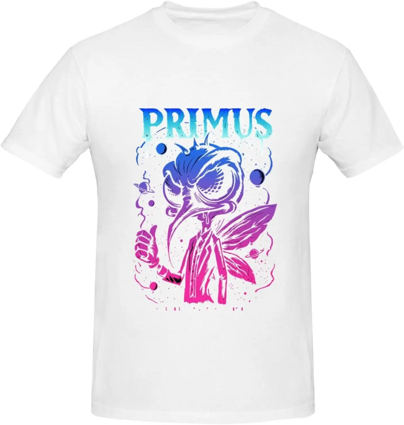 Футболка Primus Мужская базовая, Классическая тенниска на каждый день с эффектом памяти, хлопковая люксовая брендовая Винтажная Майка оверсайз (art.: 3920c8487abb2) - 3920c8487abb2