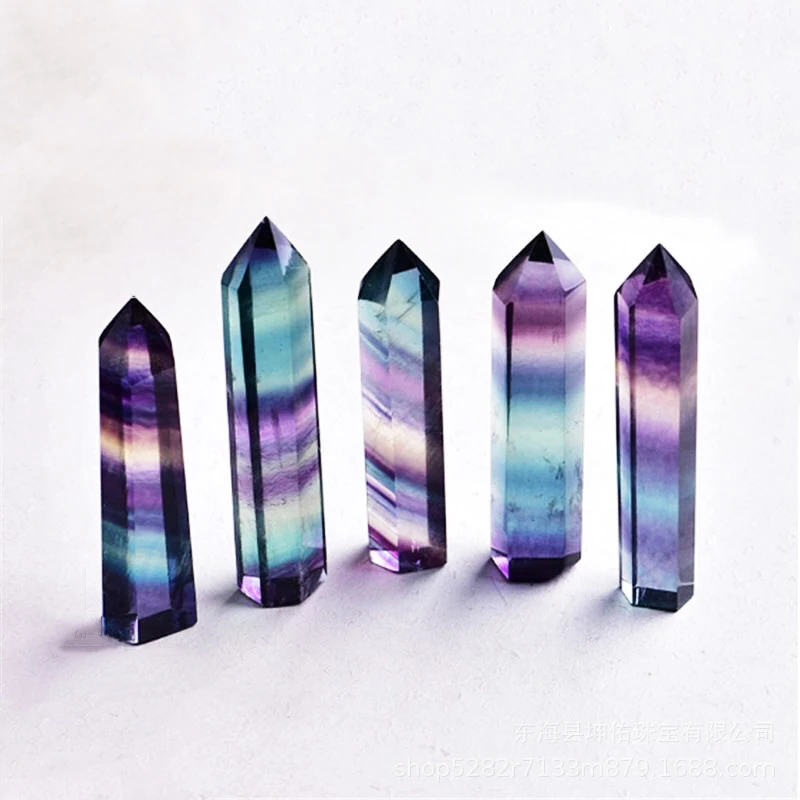 

Классический домашний декор, натуральный красочный флюорит, шестигранный