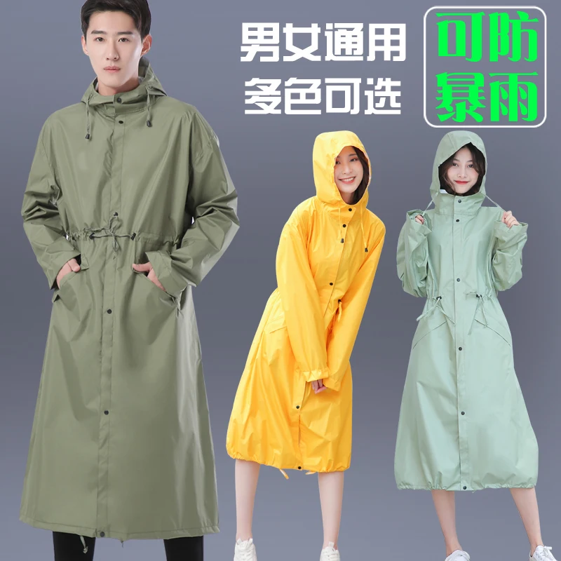 

Fashion Waterproof Raincoat Outdoor Hiking Rain Protection Long Cute Raincoat Poncho Impermeable Chubasquero Rain Gear Raincoats