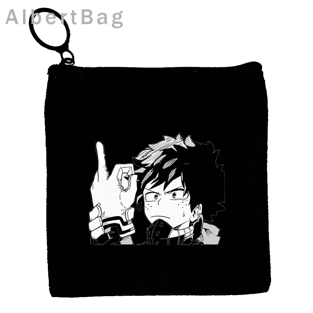 Милый мультяшный кошелек из аниме Моя геройская Академия Deku Todoroki Tsuyu Bakugo