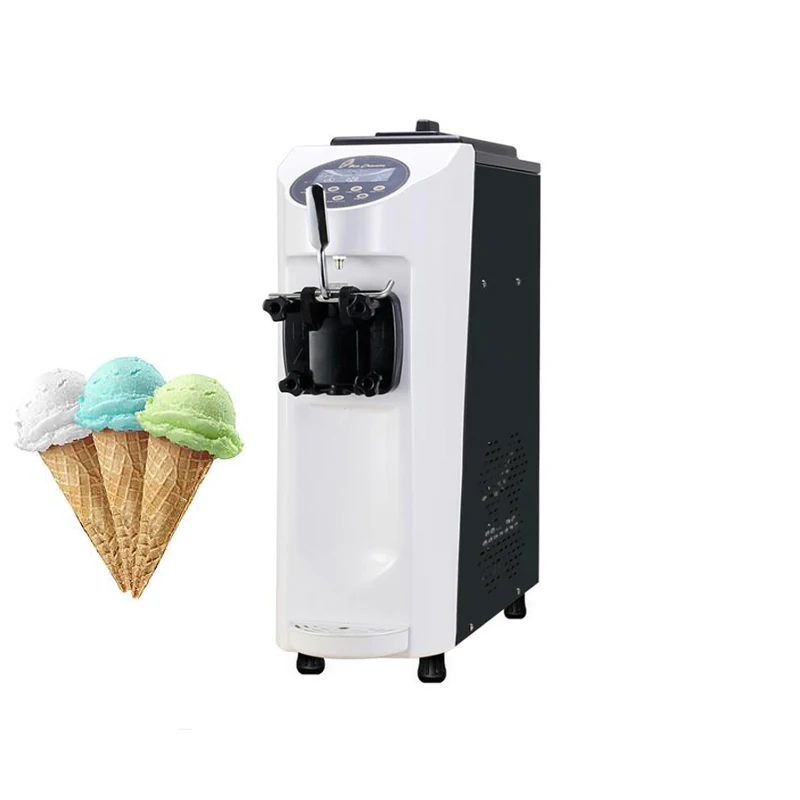 

Soft Ice Cream Machine Desktop Commercial Cone Sundae Machine Fully Automatic Popsicle Machine Single Head