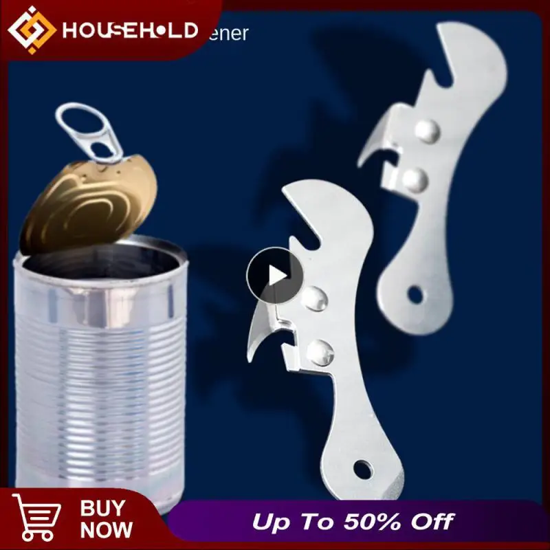 

Persistent Performance Multi-function Can Opener Durable Simple Can Opener Comfortable Grip Safety Side Cut Design Can Opener