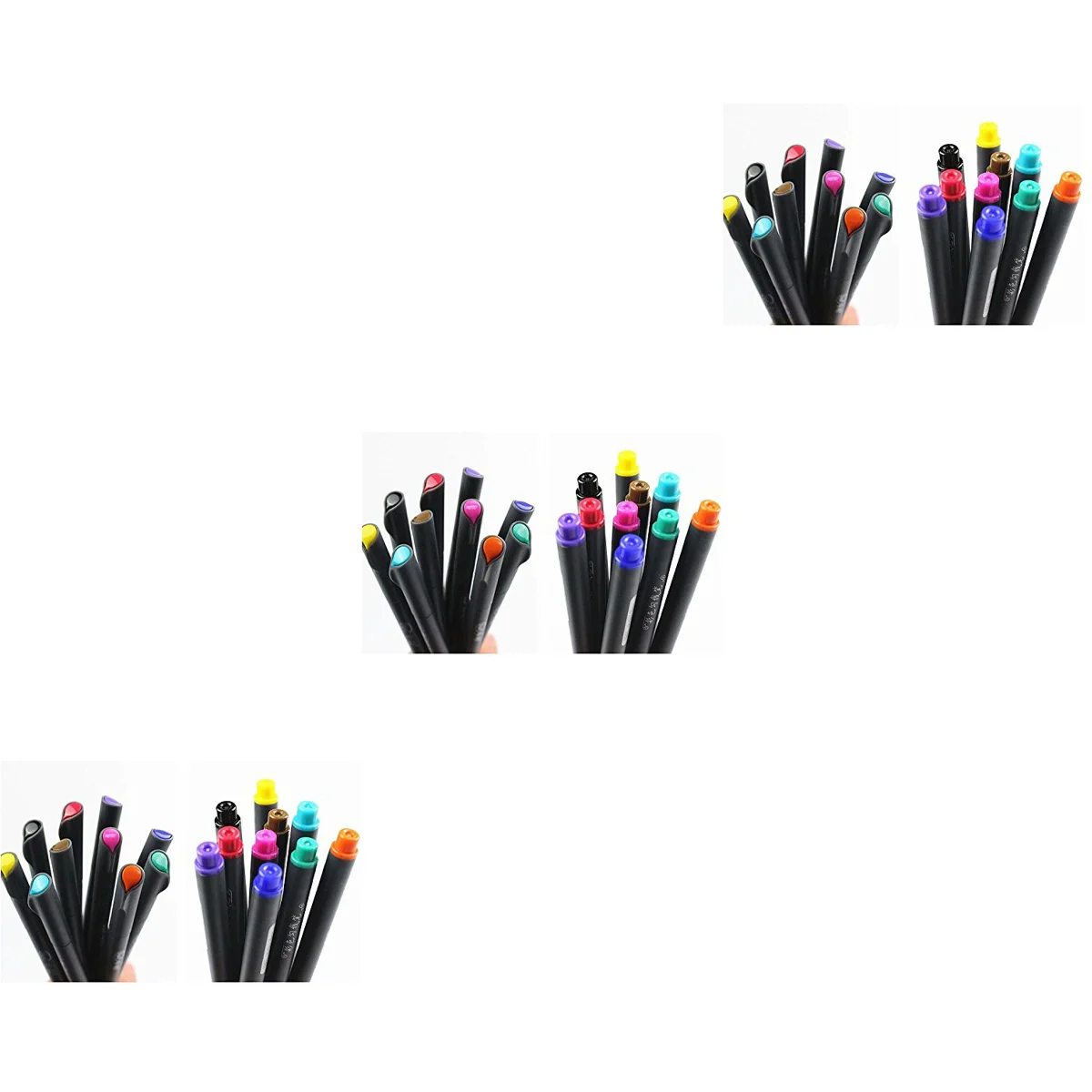 

30 PCS Color Practical Ultra-Thin Fine Line Markers 0.38mm Pen for Drawing Sketch Writing Signing