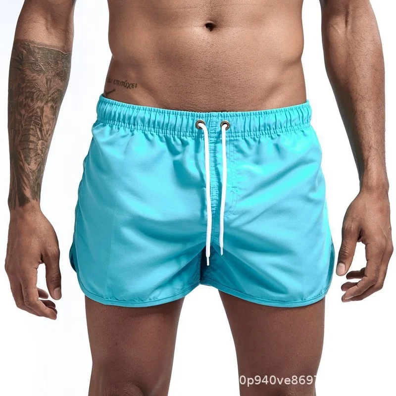 Мужская летняя одежда для плавания брендовые шорты пляжная пикантные плавки