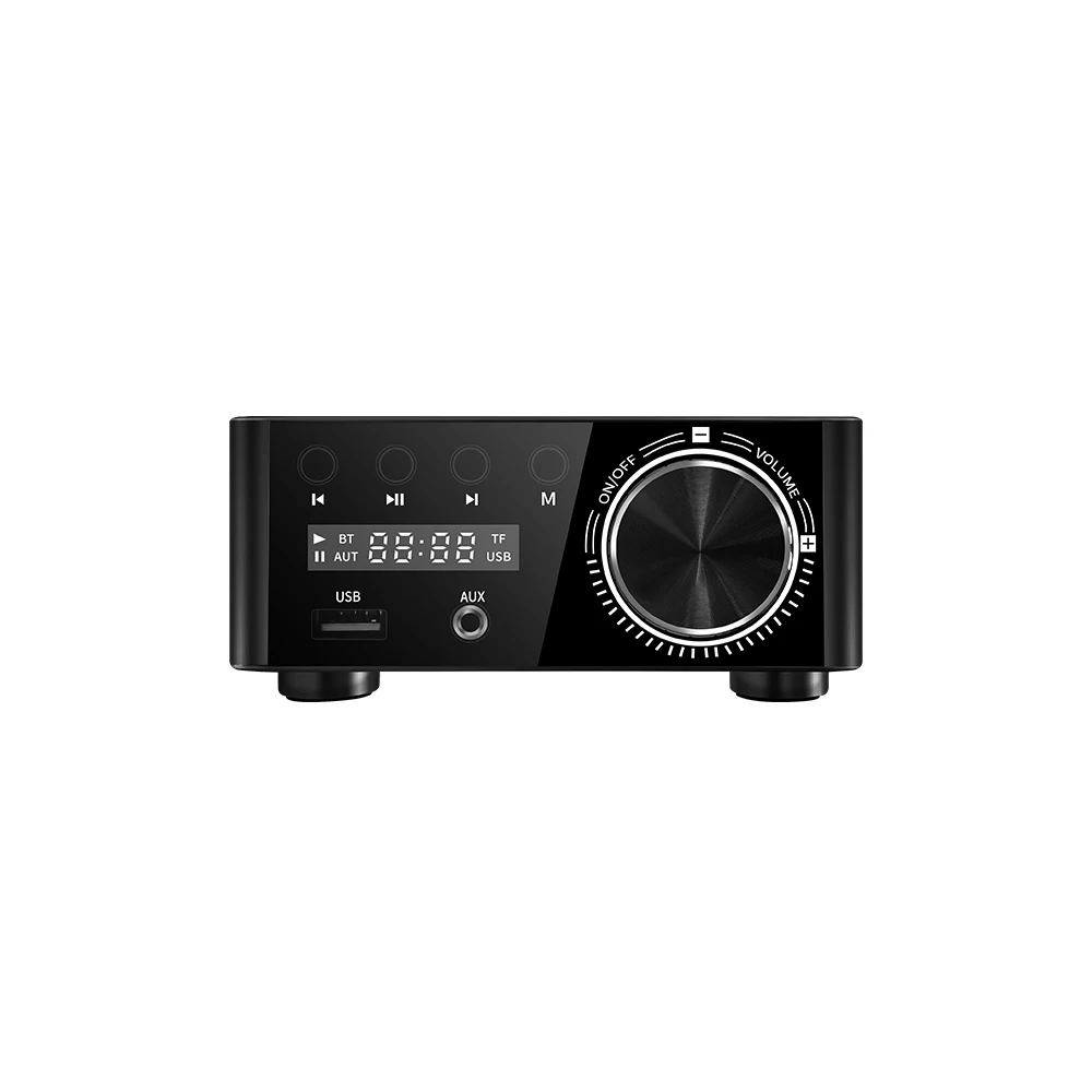 Hi-Fi Bluetooth-совместимый 5.0 класса мощности D мини-усилитель звука 9-24 В постоянного