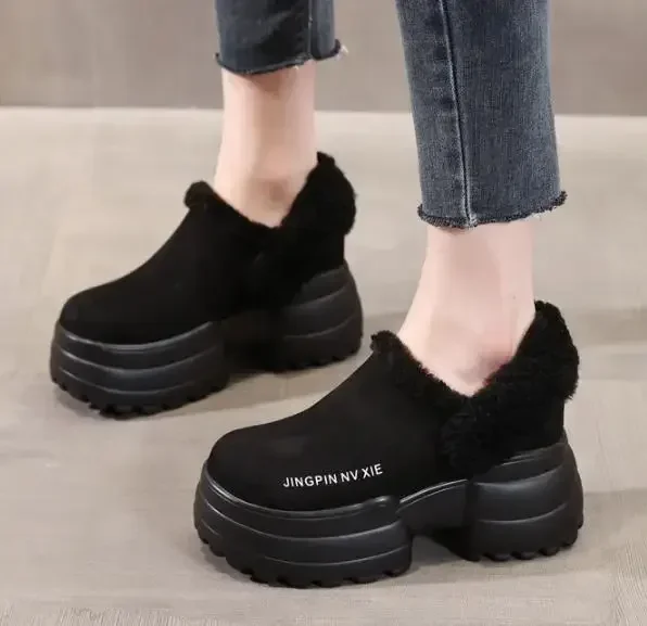 Высочайшее качество 10 см спилка вулканизированная платформа весенняя обувь на