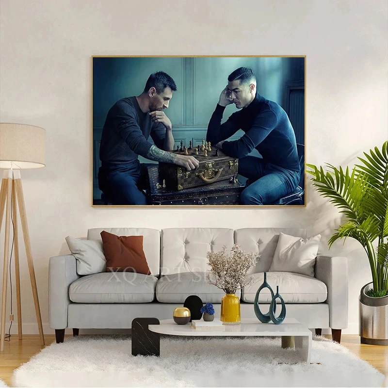 Современный стиль Football Legends печать на холсте без рамки водонепроницаемая картина