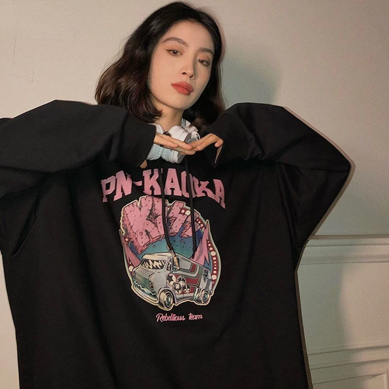 

Осенне-весенний и осенний Американский ретро свитер с капюшоном для мужчин и женщин одинаковая нишевая дизайнерская стильная брендовая парная куртка с капюшоном