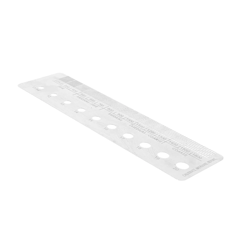 Инструмент для измерения размера помола кофе линейка аксессуары