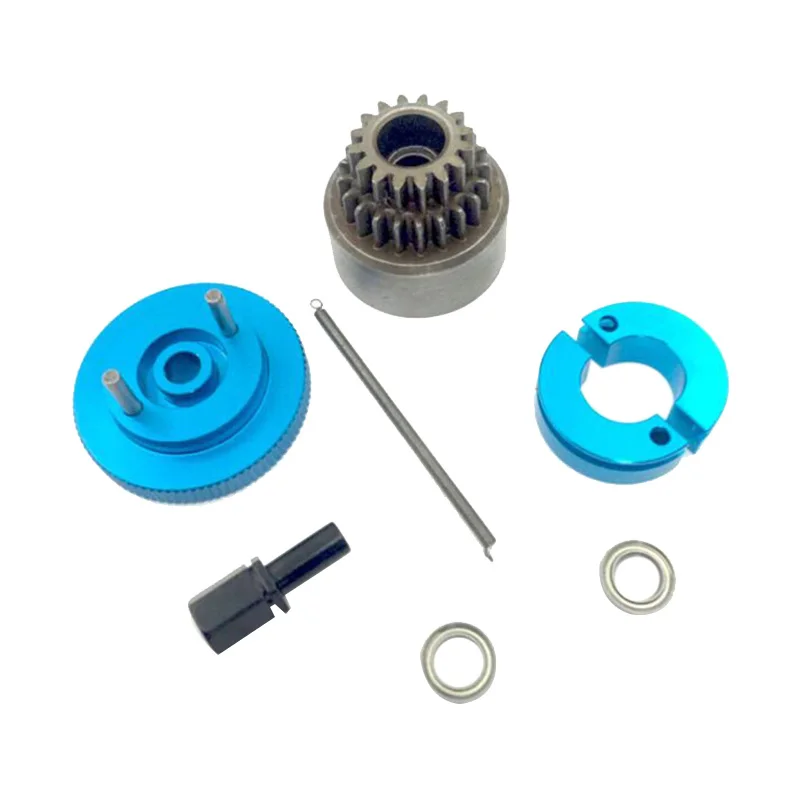 

1 комплект для внедорожного вилочного погрузчика HSP 1/10, детали двигателя Nitro, маховик, сцепление, колокольчик, пружинный шарикоподшипник