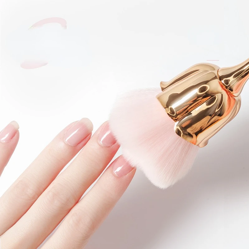 

Женская кисть для дизайна ногтей, кисть для маникюра, косметическая кисть, кисти для румян, пудры, аксессуары, инструменты для ногтей