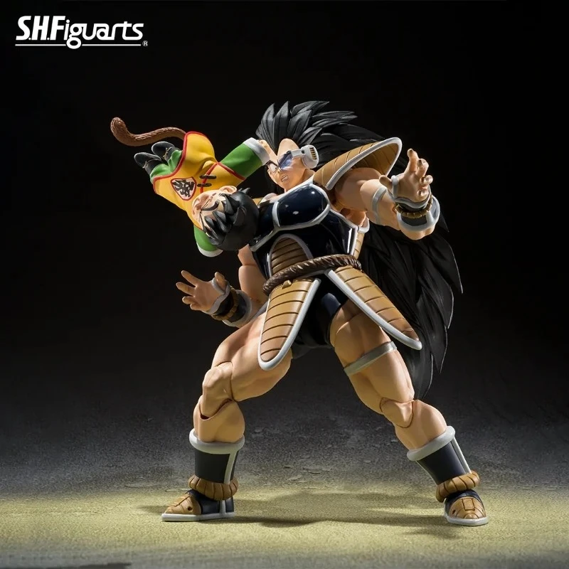 Фото Оригинальная фигурка Bandai S.H.Figuarts Dragon Ball Z: Радитц и Сон Гохан (детская версия SDCC), ПВХ, аниме-фигурка, модель, игрушка, подарок №2